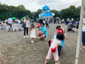 川崎新田ボクシングジムミット打ち体験